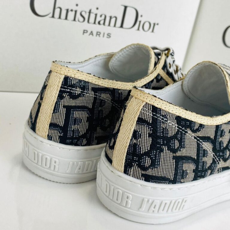 christian dior ayakkabi walkn sneaker sari serit