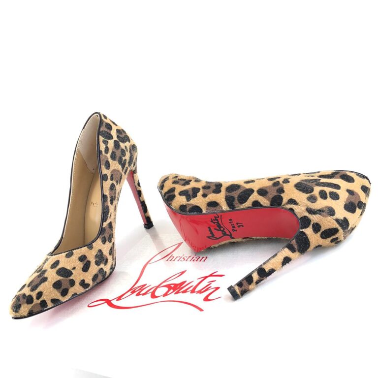 christian louboutin ayakkabi So Kate deri stiletto leopar