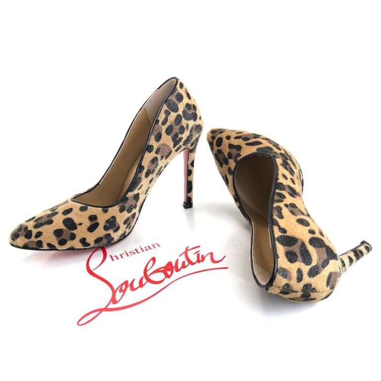 christian louboutin ayakkabi So Kate deri stiletto leopar