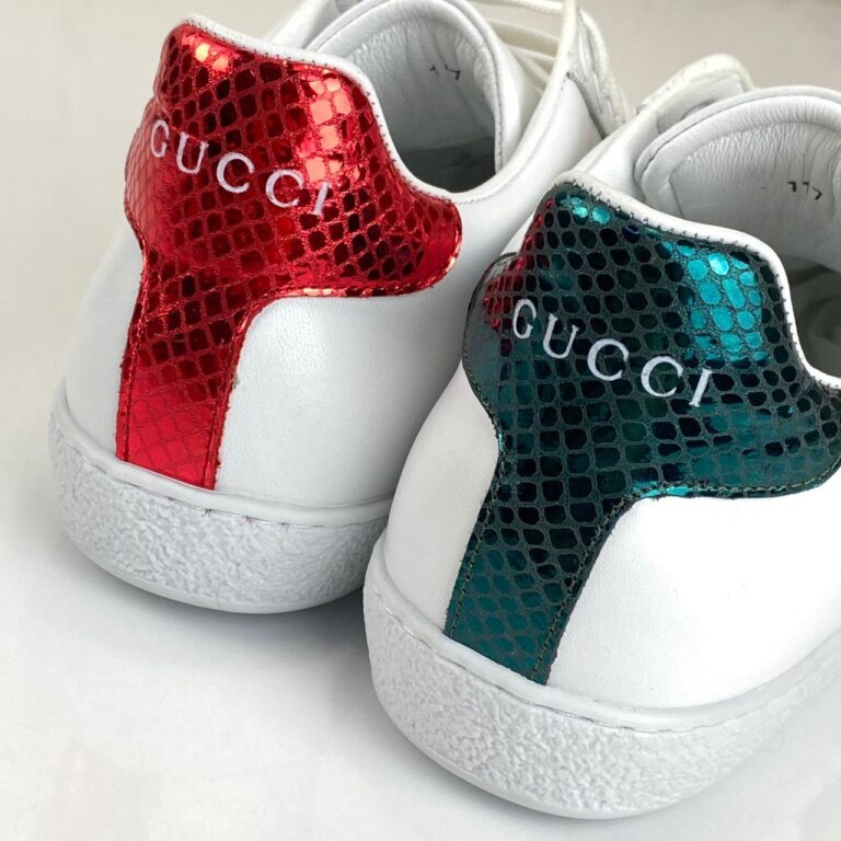 gucci ayakkabi ace embroided sneaker