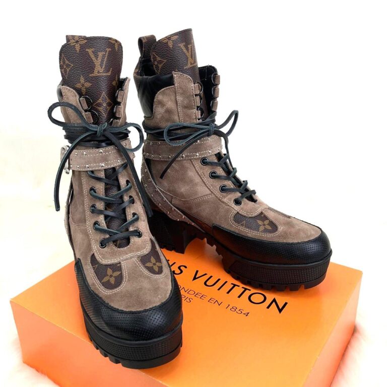 louis vuitton ayakkabi laureate platform bot vizon