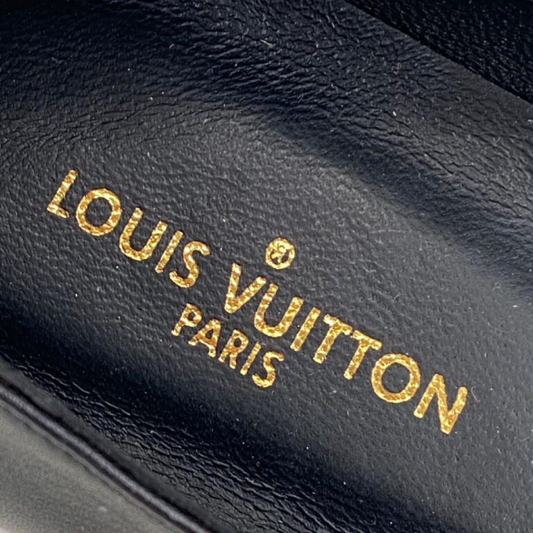louis vuitton ayakkabi madeleine ballerina siyah babet