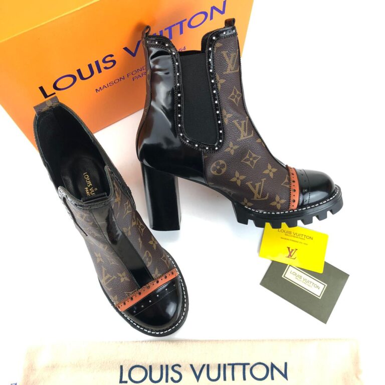 louis vuitton ayakkabi star trail bot taban 3cm topuk 10cm