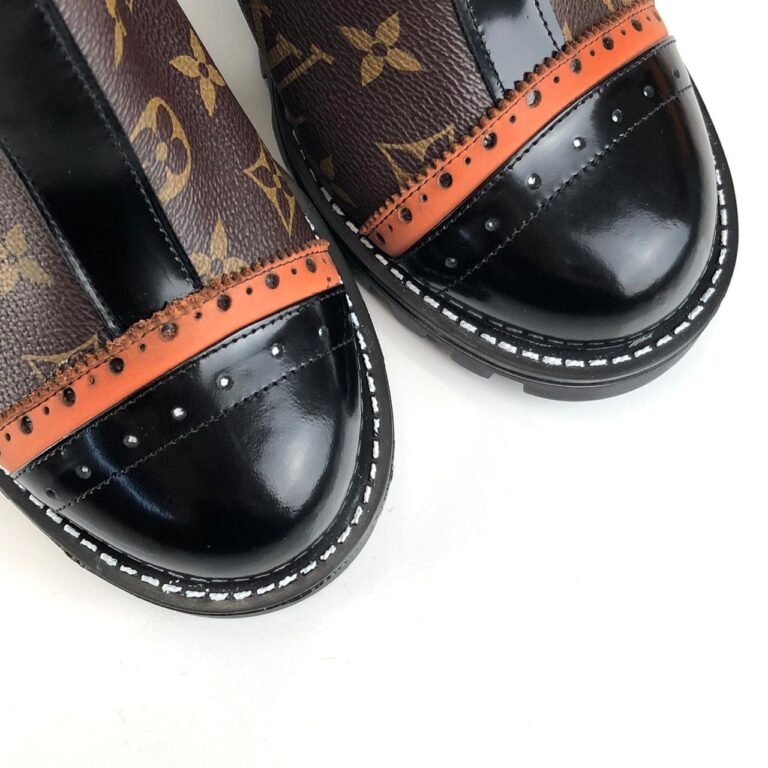 louis vuitton ayakkabi star trail bot taban 3cm topuk 10cm