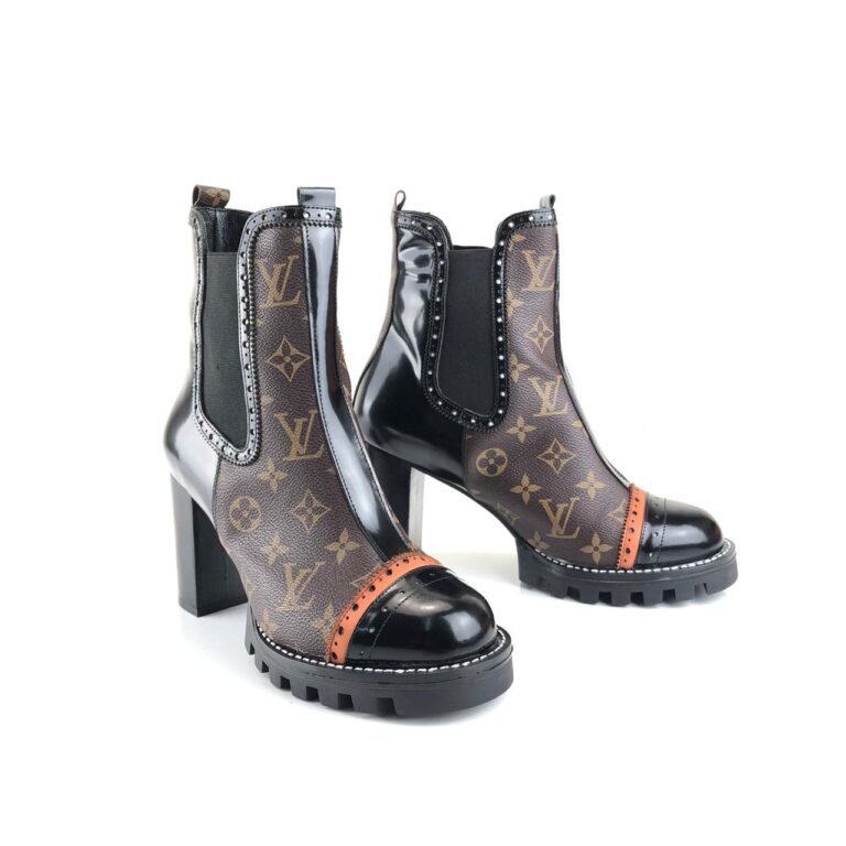 louis vuitton ayakkabi star trail bot taban 3cm topuk 10cm
