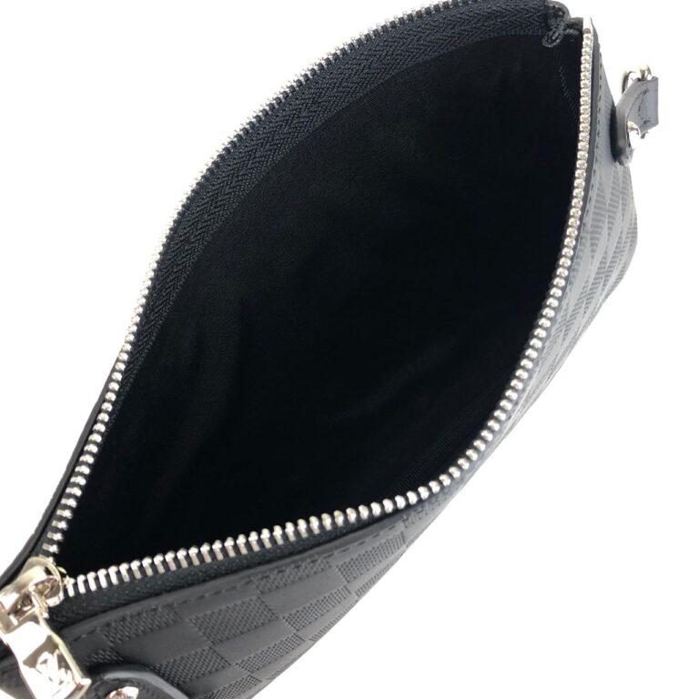 louis vuitton canta siyah trio messenger postaci 25x18cm