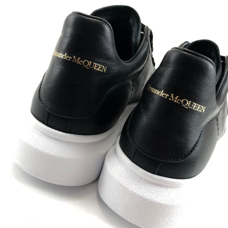 alexander mcqueen ayakkabi erkek sneaker siyah taban beyaz