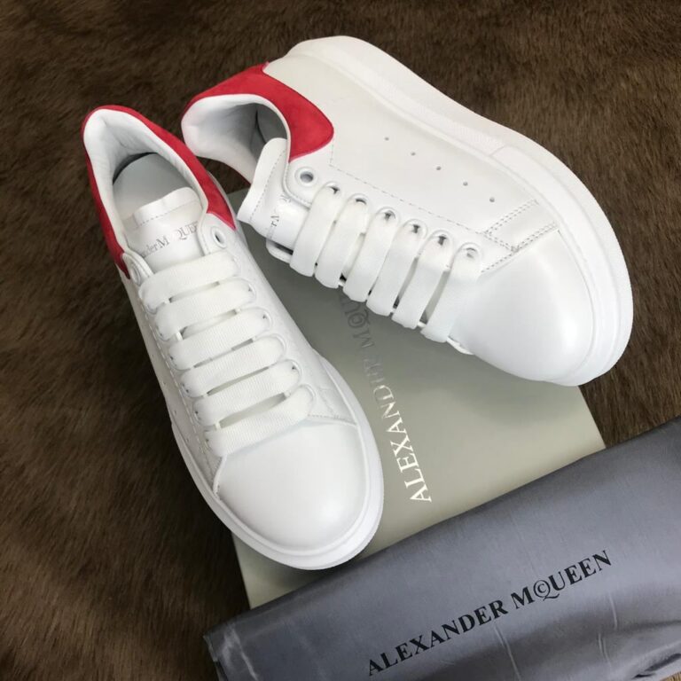 alexander mcqueen ayakkabi sneaker kirmizi beyaz