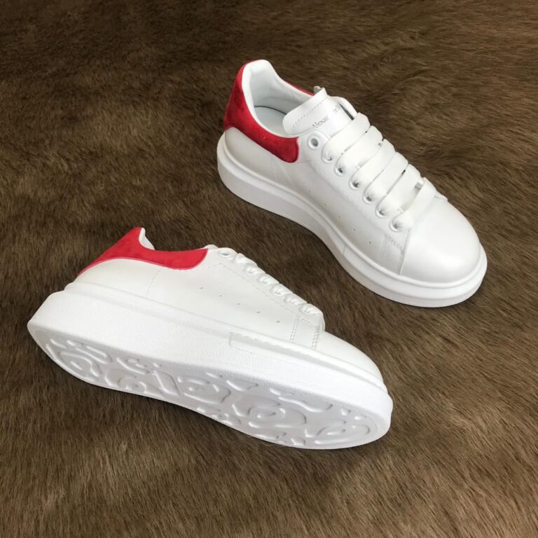 alexander mcqueen ayakkabi sneaker kirmizi beyaz