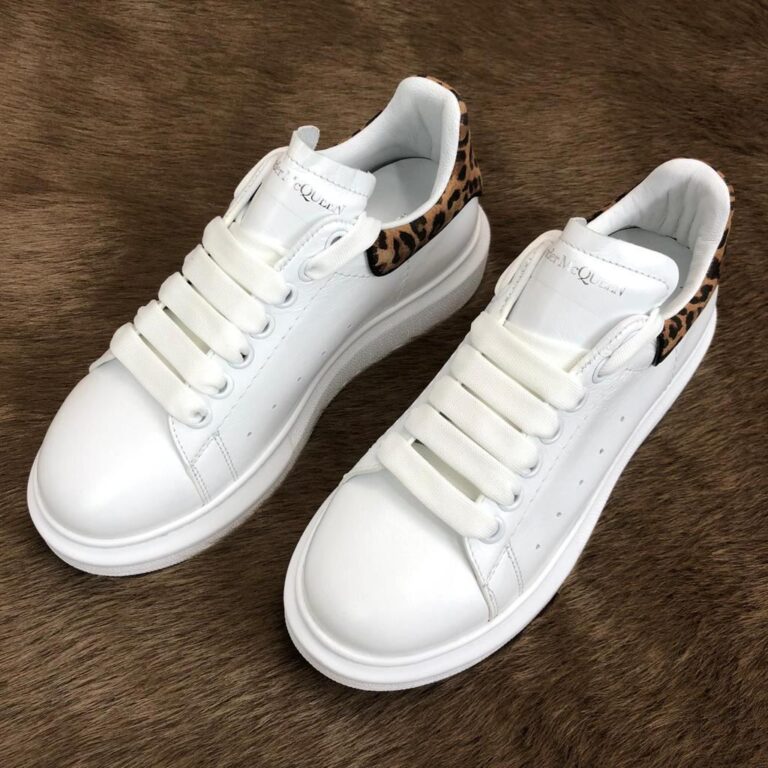 alexander mcqueen ayakkabi sneaker leopar beyaz