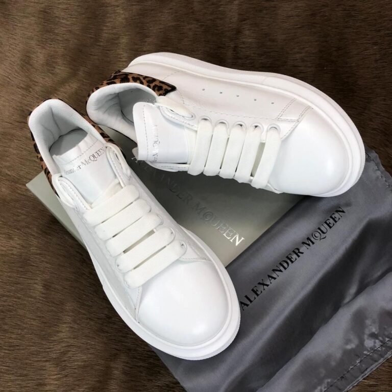 alexander mcqueen ayakkabi sneaker leopar beyaz