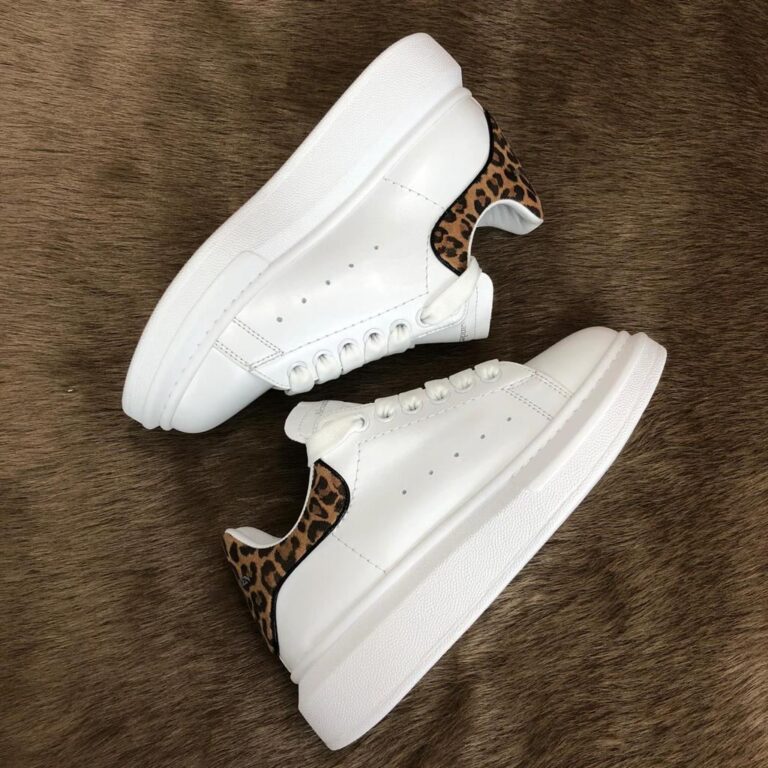 alexander mcqueen ayakkabi sneaker leopar beyaz