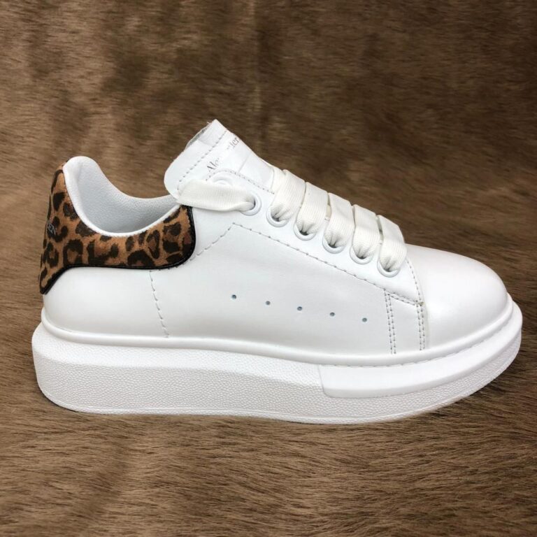 alexander mcqueen ayakkabi sneaker leopar beyaz