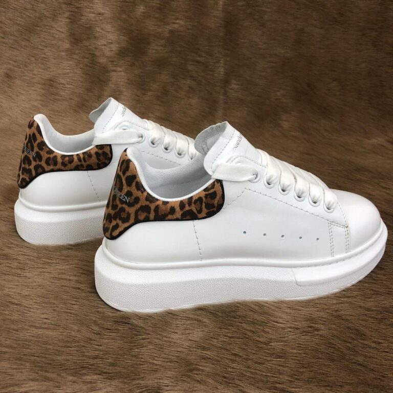 alexander mcqueen ayakkabi sneaker leopar beyaz