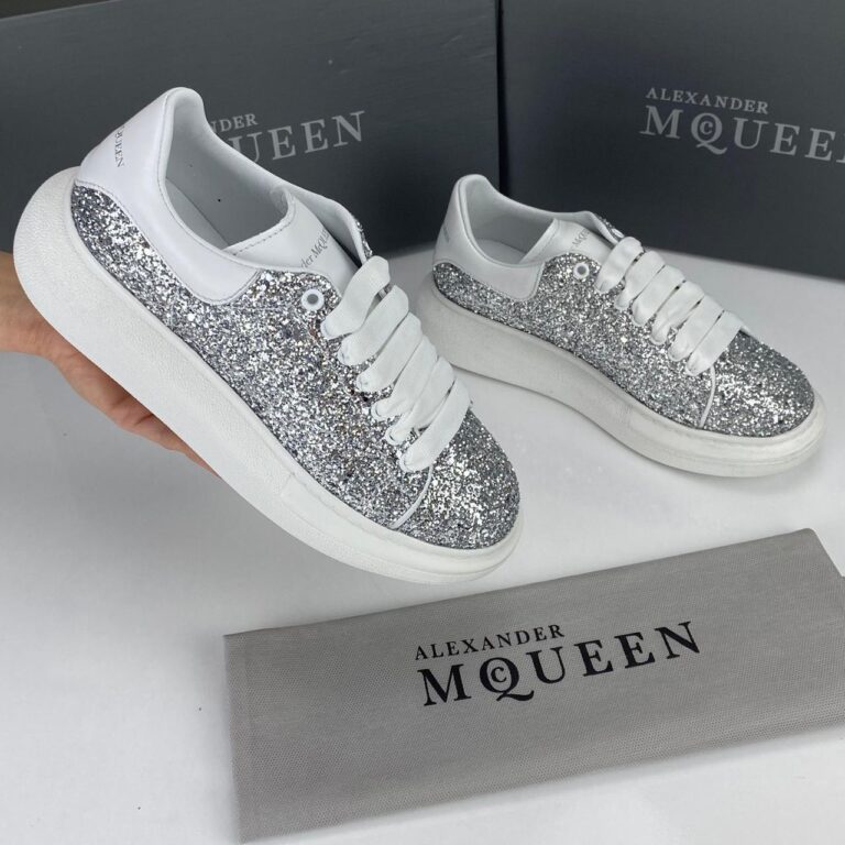 alexander mcqueen ayakkabi sneaker simli silver