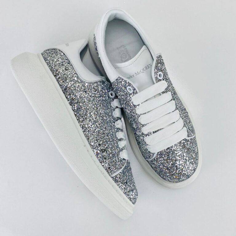 alexander mcqueen ayakkabi sneaker simli silver