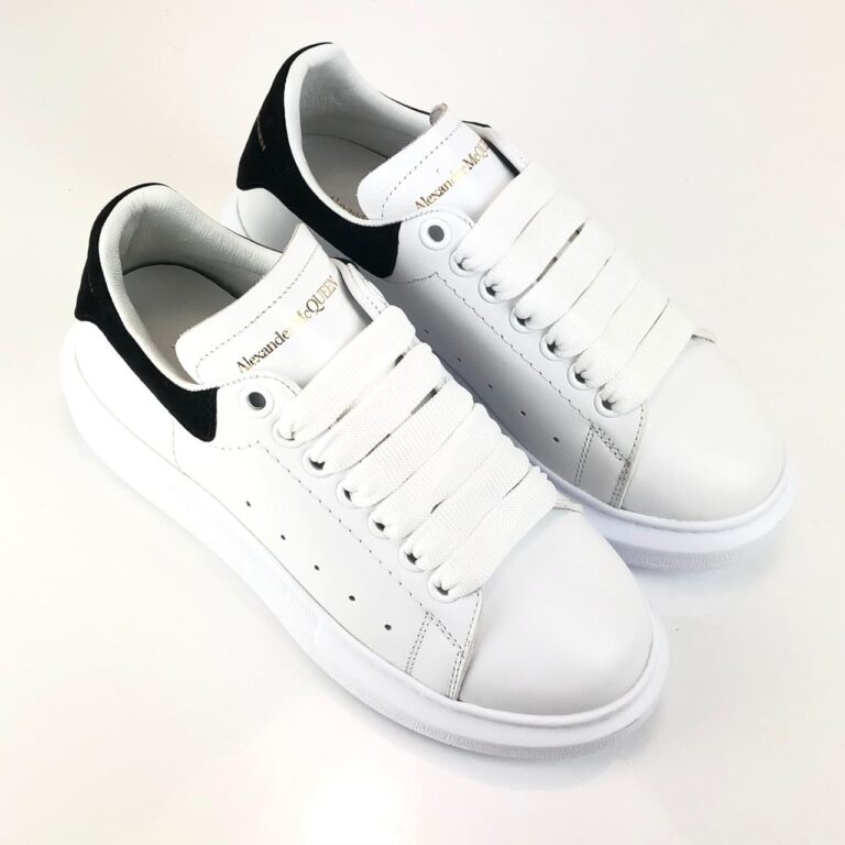 alexander mcqueen ayakkabi sneaker siyah beyaz yasizi gold