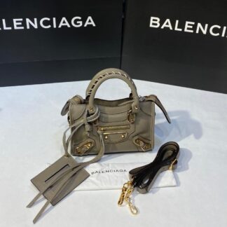 balenciaga canta city miniboy vizon gold 19x12