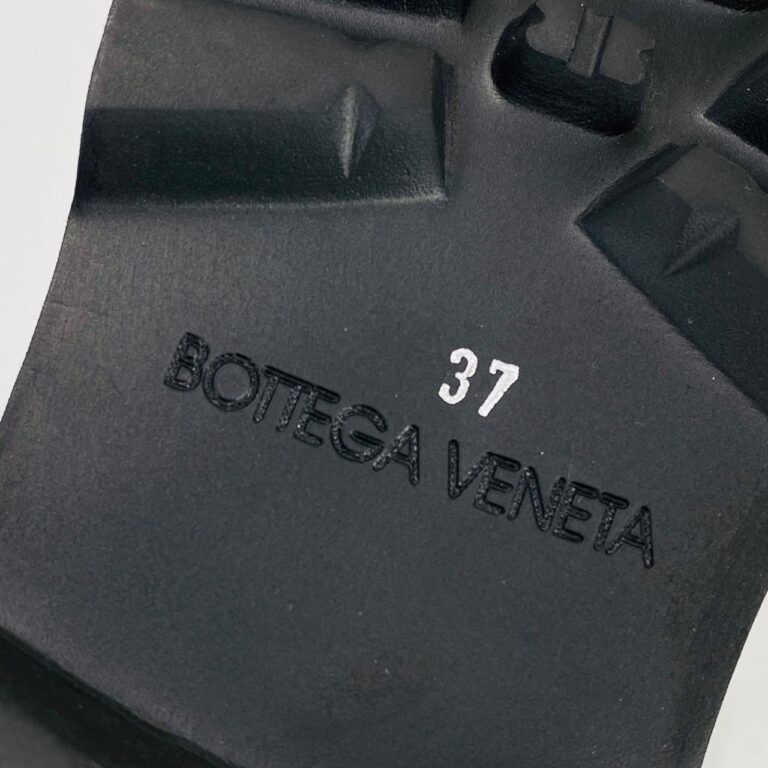 bottega vanetta ayakkabi the lug siyah bot