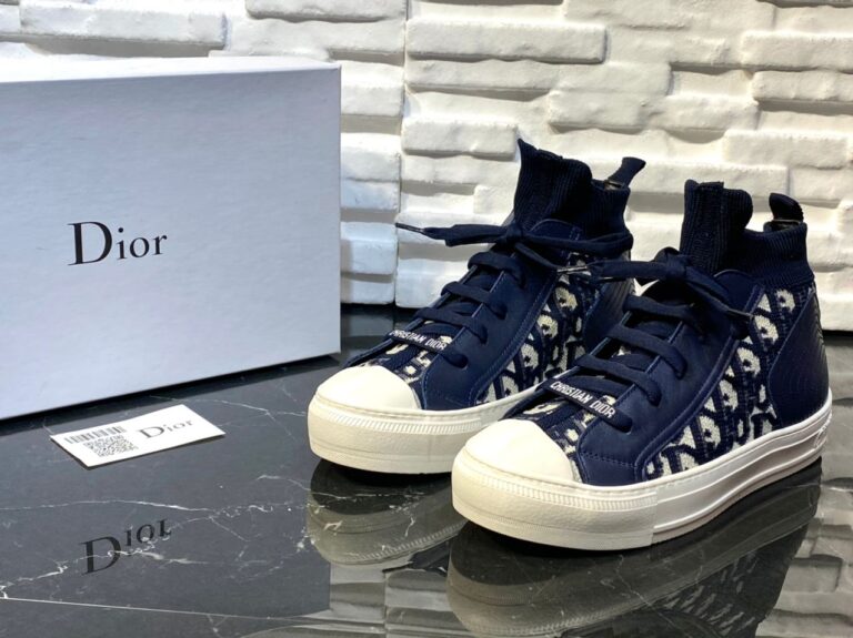 christian dior ayakkabi walk sneaker lacivert ithal