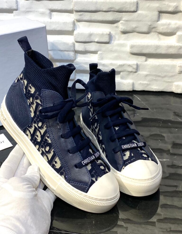 christian dior ayakkabi walk sneaker lacivert ithal