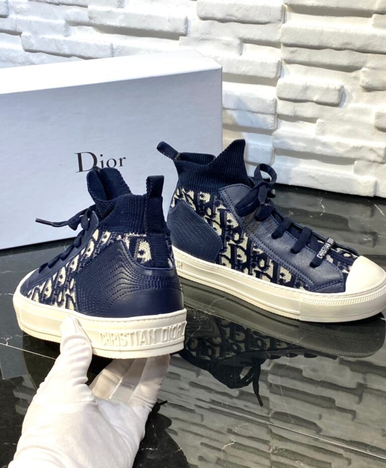 christian dior ayakkabi walk sneaker lacivert ithal