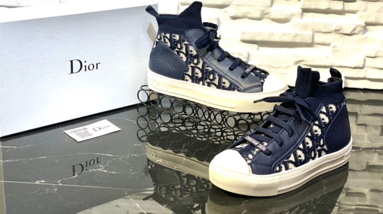 christian dior ayakkabi walk sneaker lacivert ithal
