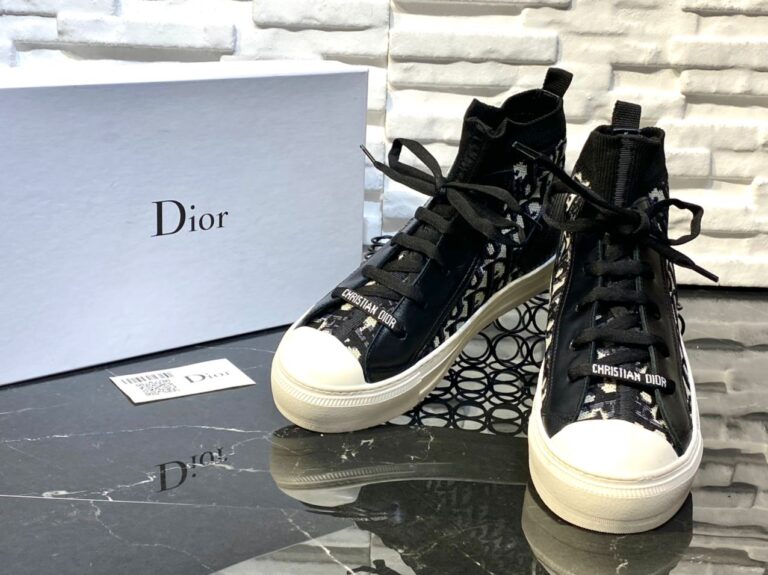 christian dior ayakkabi walk sneaker siyah beyaz ithal
