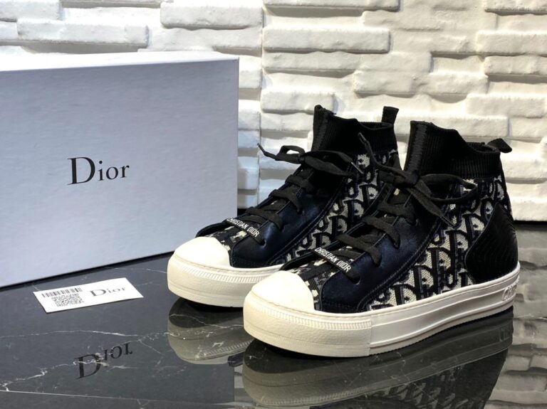 christian dior ayakkabi walk sneaker siyah beyaz ithal