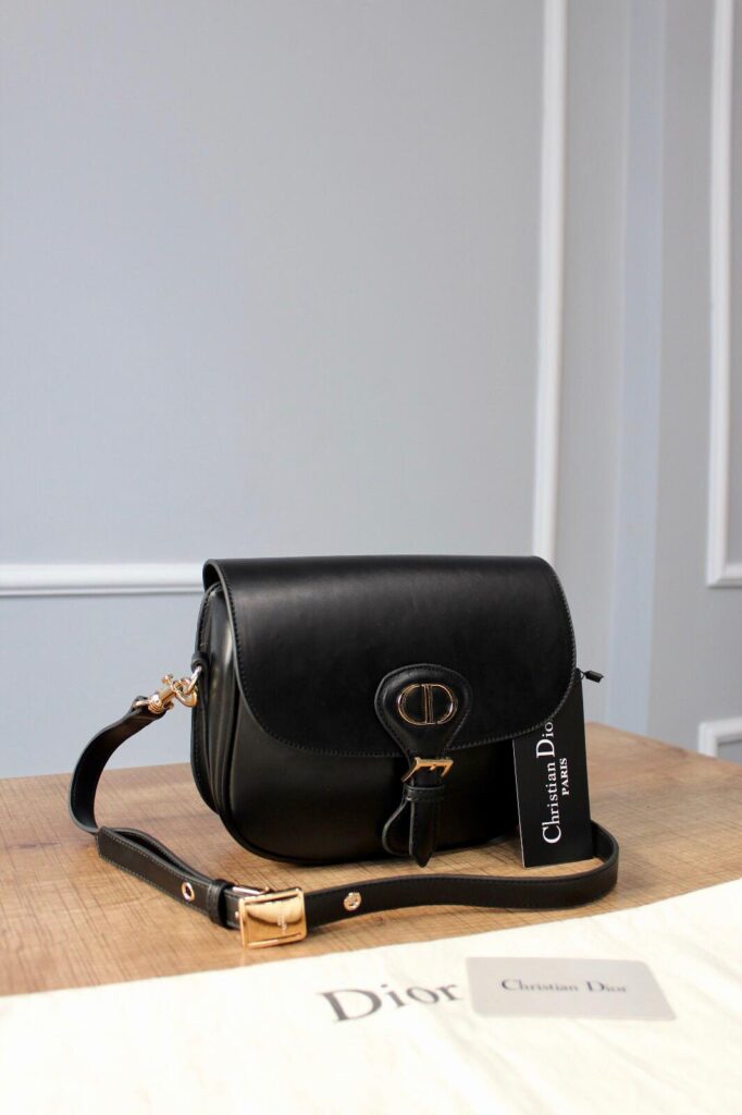 christian dior canta medium bobby bag siyah 22x17x6 cm
