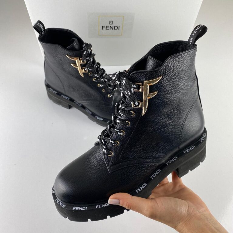 fendi ayakkabi ffreedom biker ankle bot 4 cm