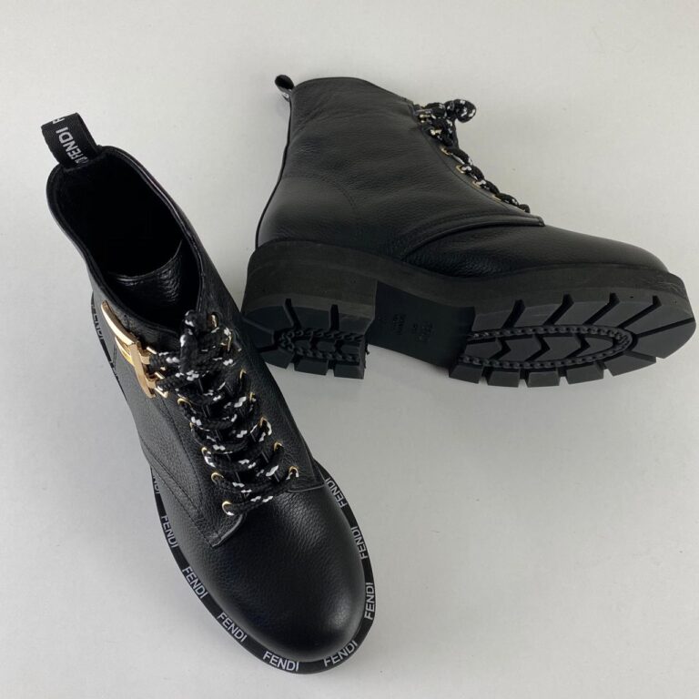 fendi ayakkabi ffreedom biker ankle bot 4 cm