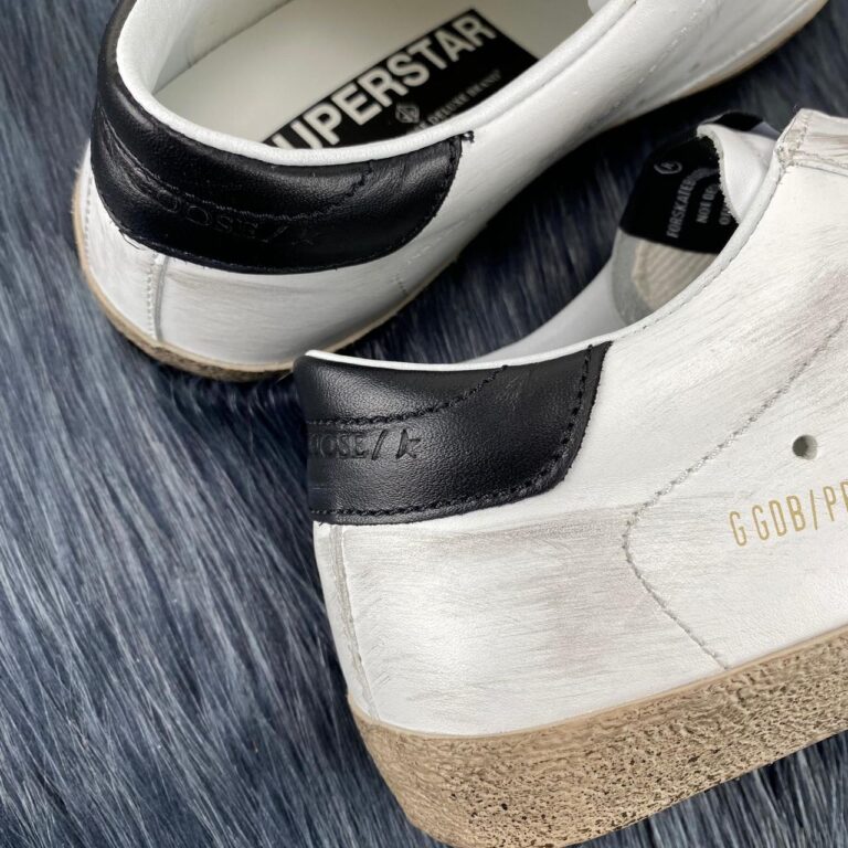 golden goose ayakkabi super star sneaker beyaz silver simli