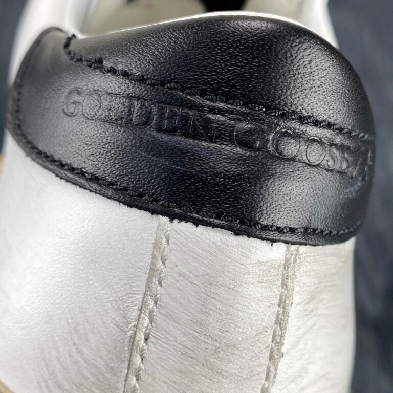 golden goose ayakkabi super star sneaker beyaz silver simli