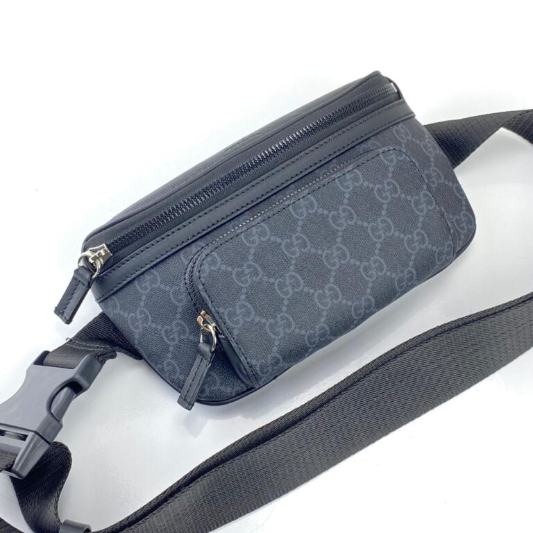 gucci canta supreme eden belt gri unisex 23x11cm