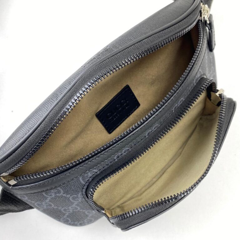 gucci canta supreme eden belt gri unisex 23x11cm