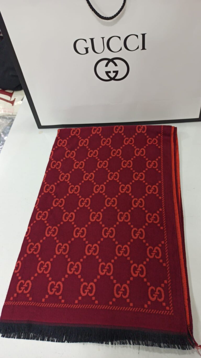 gucci sal cift tarafli kirmizi turuncu yeni model kasmir
