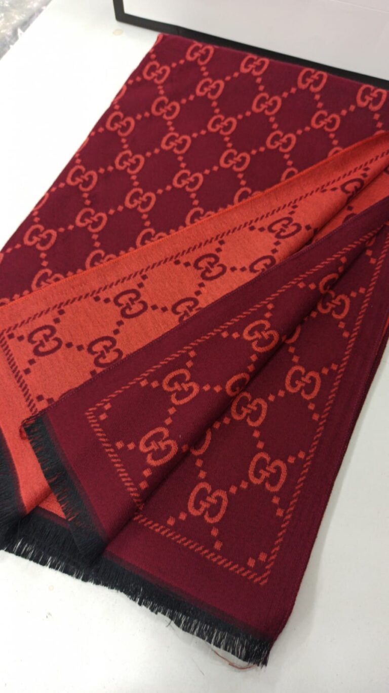 gucci sal cift tarafli kirmizi turuncu yeni model kasmir