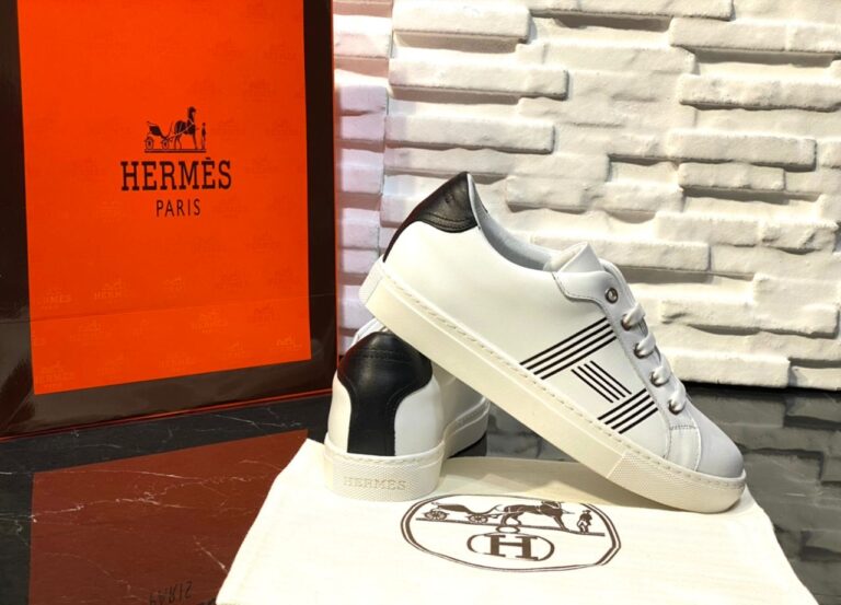 hermes ayakkabi avantage sneaker beyaz siyah