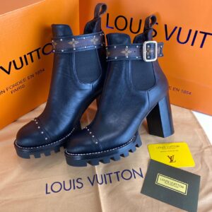 louis vuitton ayakkabi star trail taban 3 cm yukseklik 10 cm bot