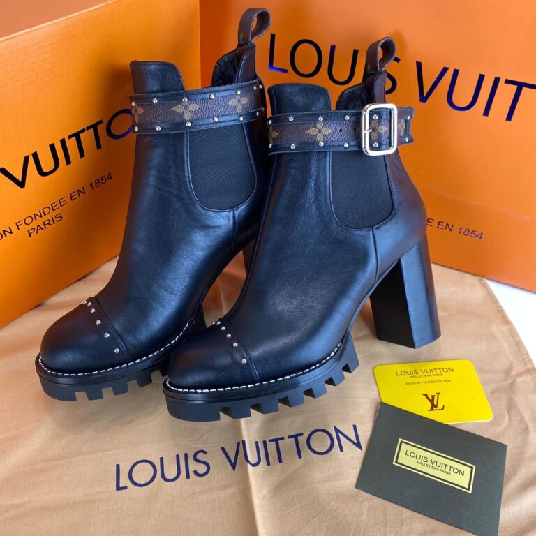 louis vuitton ayakkabi star trail taban 3 cm yukseklik 10 cm bot