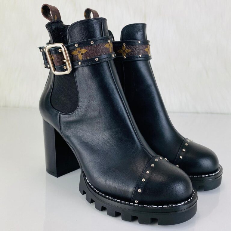 louis vuitton ayakkabi star trail taban 3 cm yukseklik 10 cm bot