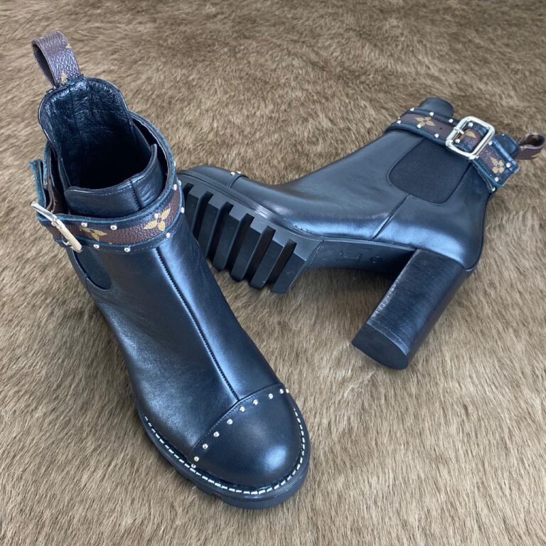 louis vuitton ayakkabi star trail taban 3 cm yukseklik 10 cm bot
