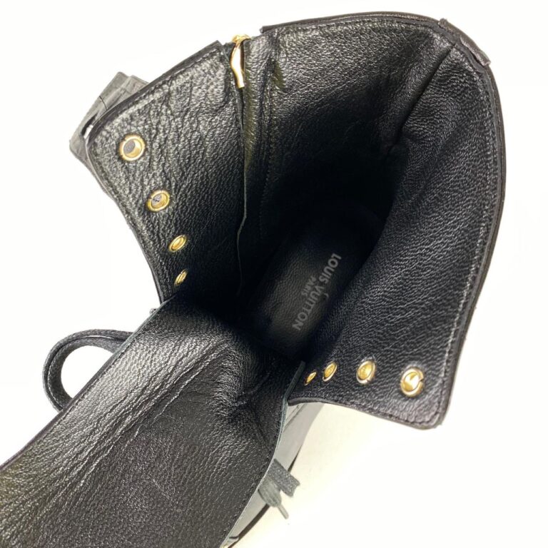 louis vuitton ayakkabi wonderland ranger studded topuk 3 cm bot