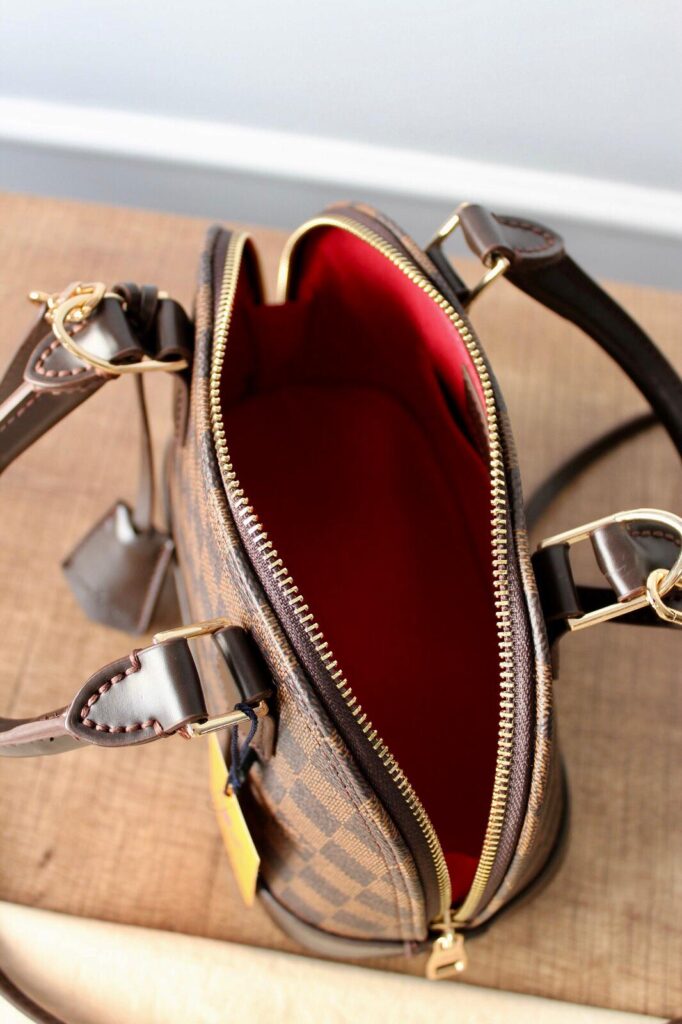 louis vuitton canta alma damier BB 23x17x11 cm