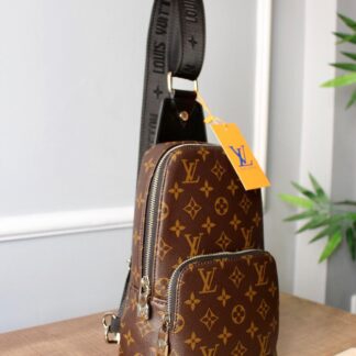 louis vuitton canta avenue sling bag monogram 20x31x10