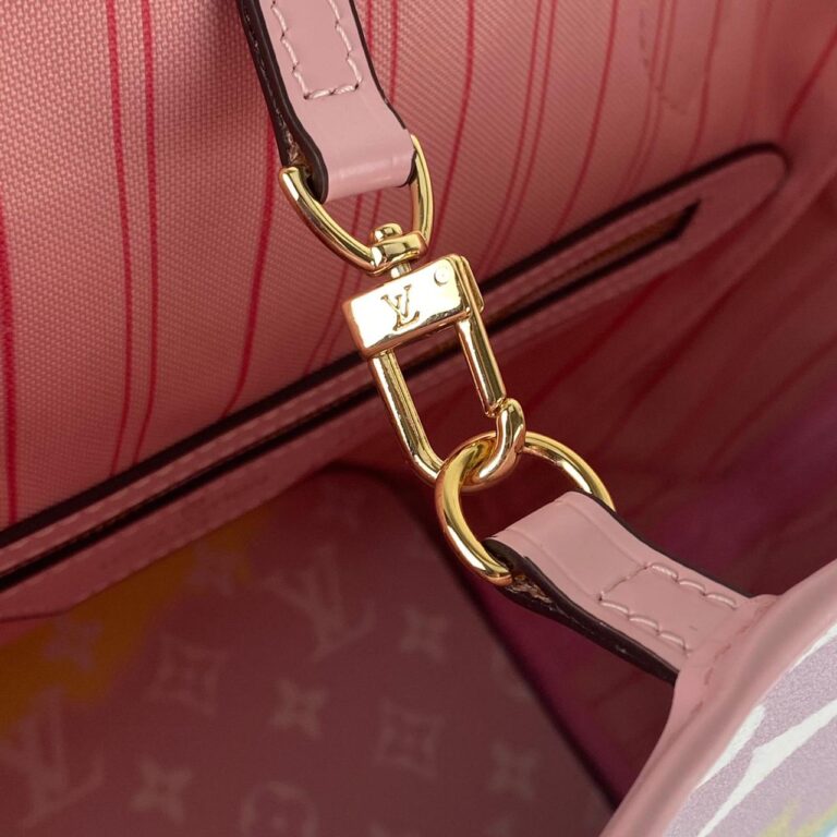 louis vuitton canta escale neverfull mm monogram canvas 31x18x14 cm