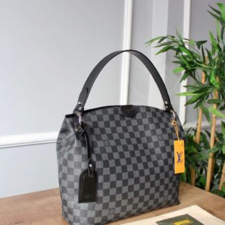 louis vuitton canta graceful mm gri damier41x35x14 cm