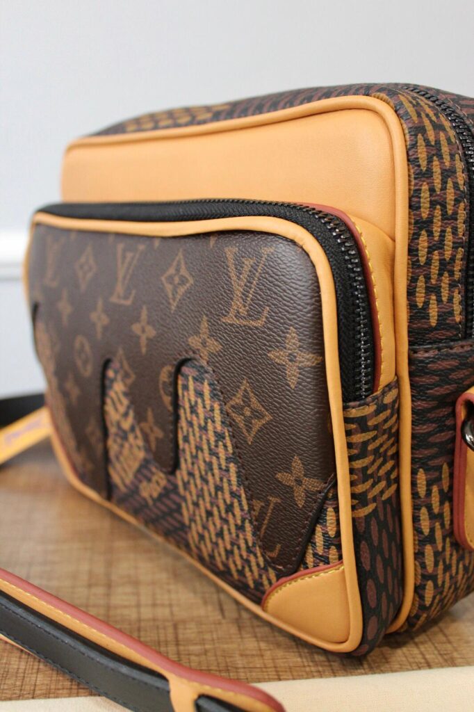 louis vuitton canta nil messenger kahve monogram 29x21x12 cm