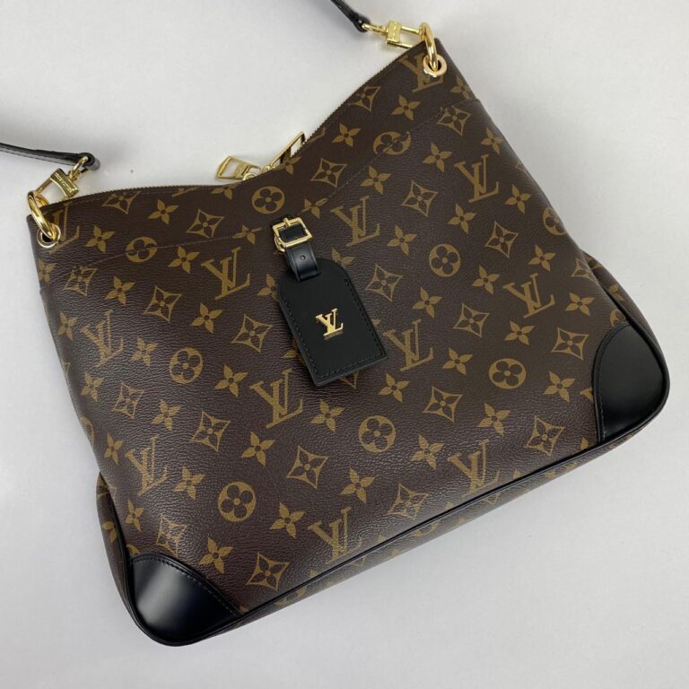 louis vuitton canta odeon monogram canvas siyah MM orta boy postaci 31x27cm